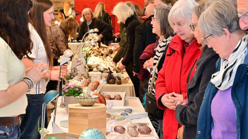 40. Veranstaltung in Dormagen: Ostereiermarkt im Museum wieder mit Magnetwirkung