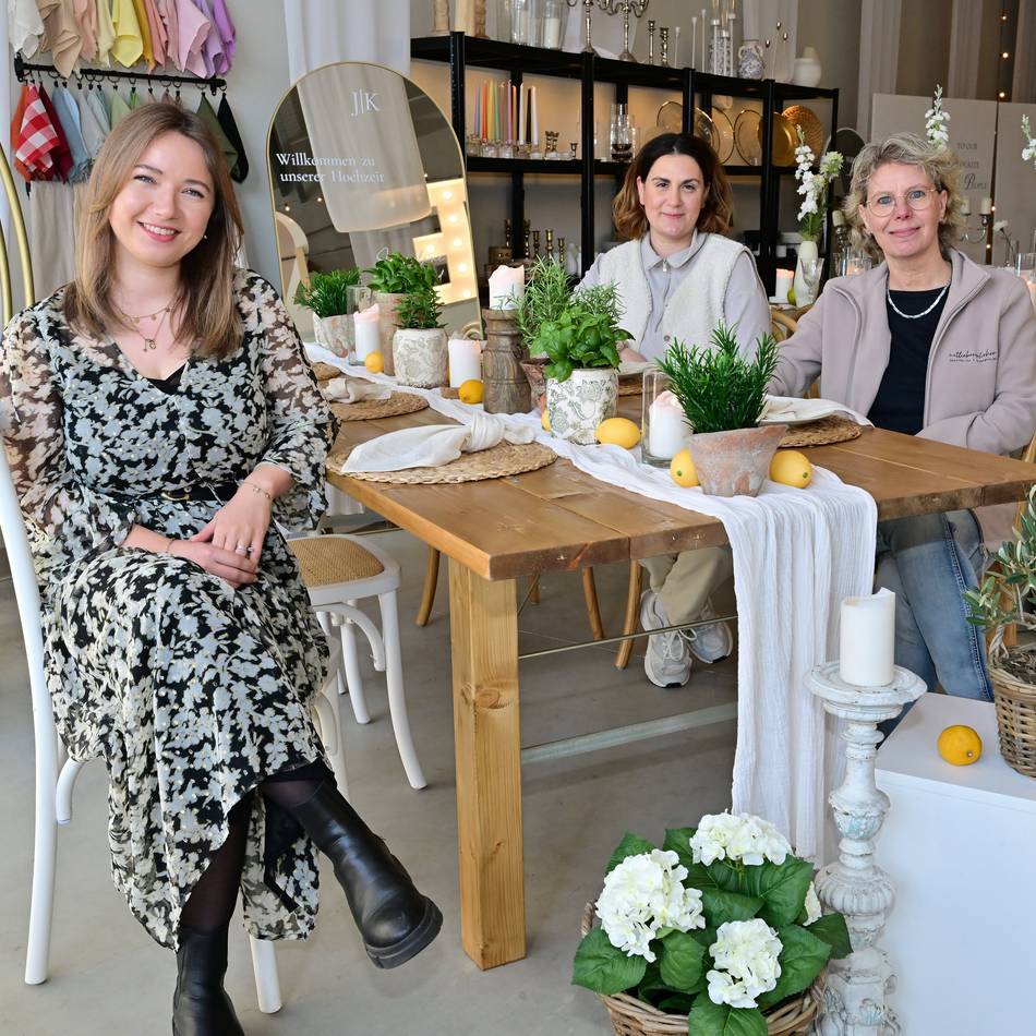Neuer Showroom in Dormagen: „Rundum Deko“ für den schönsten Tag im Leben