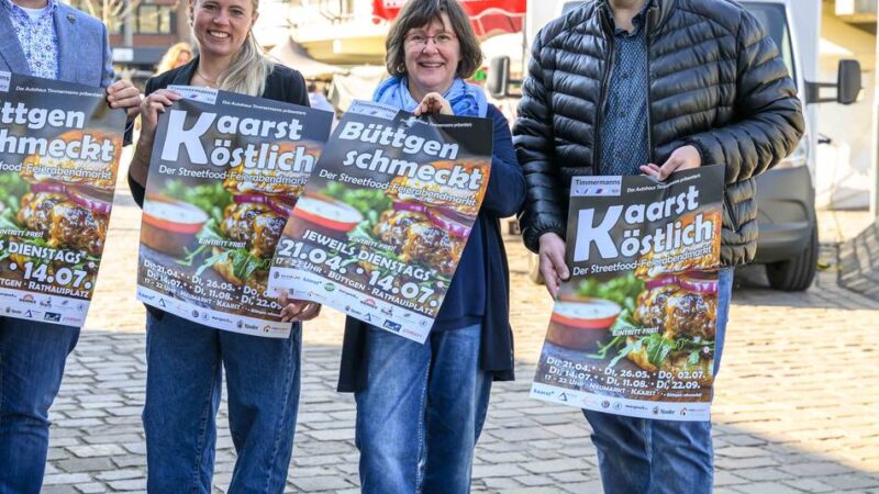 Feierabendmarkt-Saison startet am Dienstag: Erstmals afghanische Spezialitäten bei „Büttgen schmeckt“