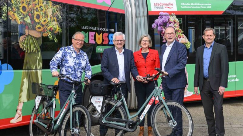 Stadtwerke werden Partner der Landesgartenschau: Drei Laga-Busse und ein eigener Stromtarif