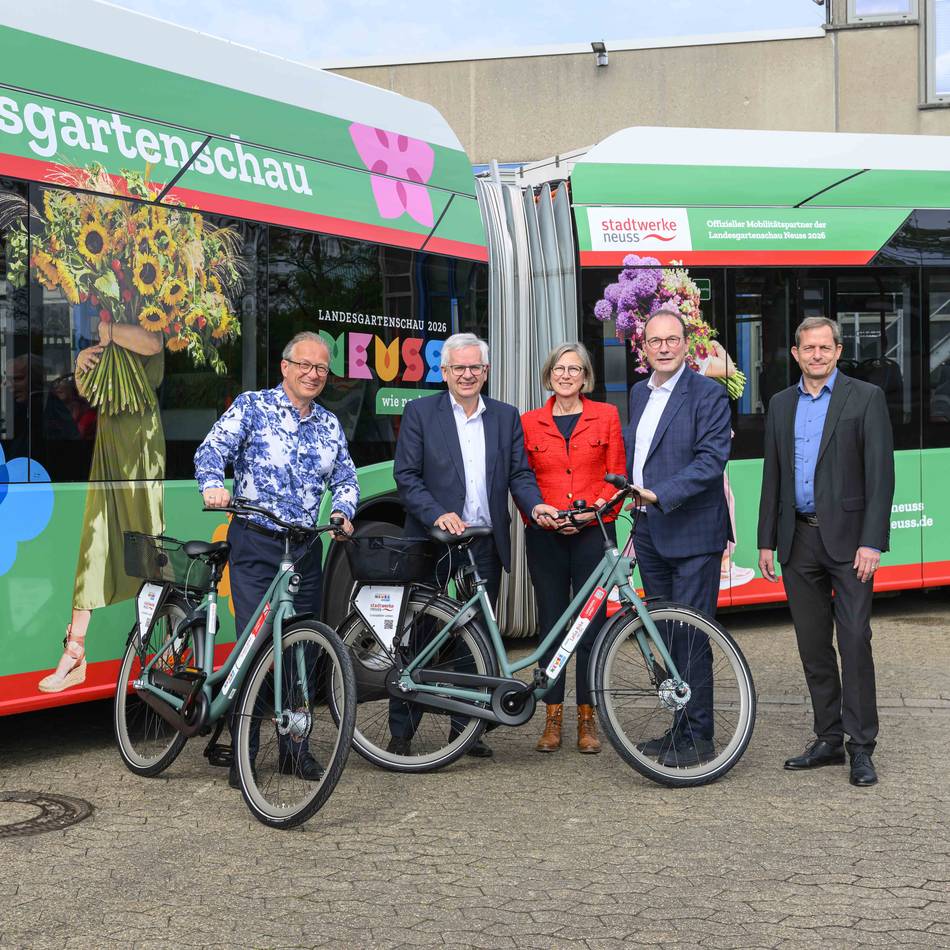 Stadtwerke werden Partner der Landesgartenschau: Drei Laga-Busse und ein eigener Stromtarif