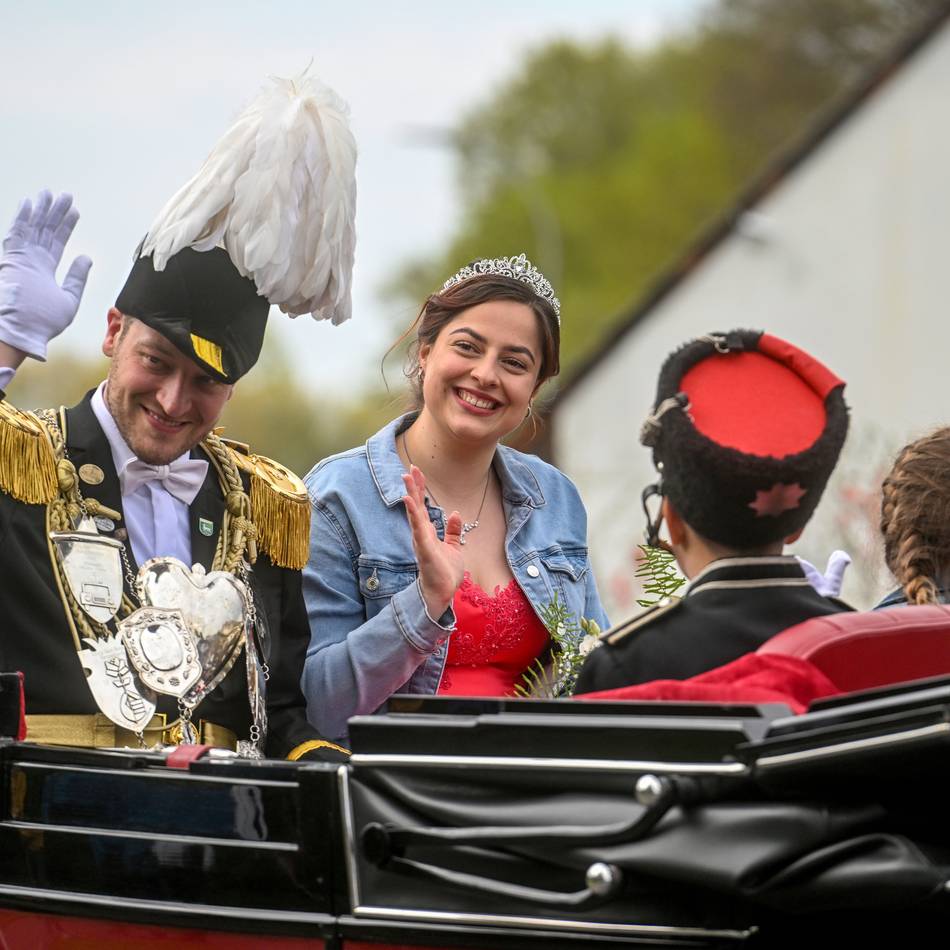 Brauchtum in Kempen: Voescher Junggesellen feiern Schützenfest