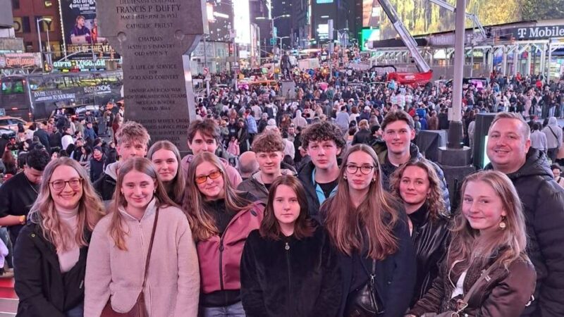 Kardinal-von-Galen-Gymnasium auf Tour: Schüleraustausch mit Besuch in New York
