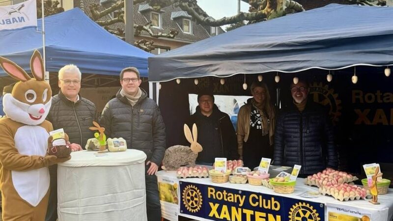 Verlosung in Xanten: Das sind die Hauptgewinner der Rotary-Glücksei-Lotterie