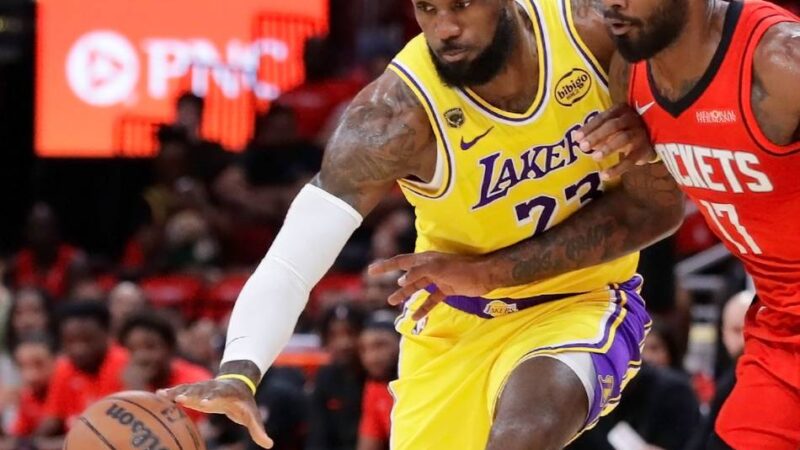 NBA-Playoffs: LeBron überragt erneut: Lakers auf dem Weg ins Viertelfinale