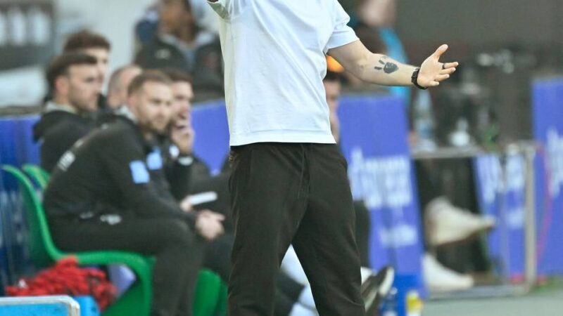 „Wird uns über den Strich führen“: Schröder ist sich in der Trainerfrage trotz des 1:1 gegen Mainz sicher