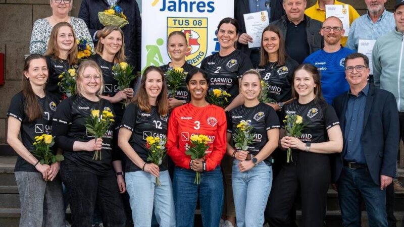 Jahreshauptversammlung in Rheinberg: Handballerinnen sind Team des Jahres beim TuS 08 Rheinberg