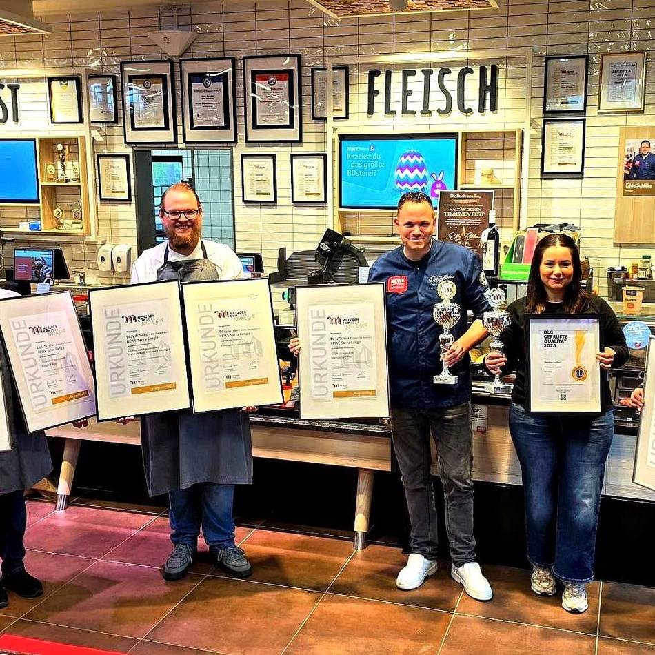 Gold, Pokale und eine Kult-Wurst: Diese Fleischtheke in Dormagen trotzt dem Metzgerei-Sterben