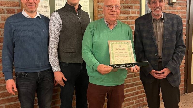 Dachverband der Emmericher Schützen: Stabwechsel bei der Schützengemeinschaft