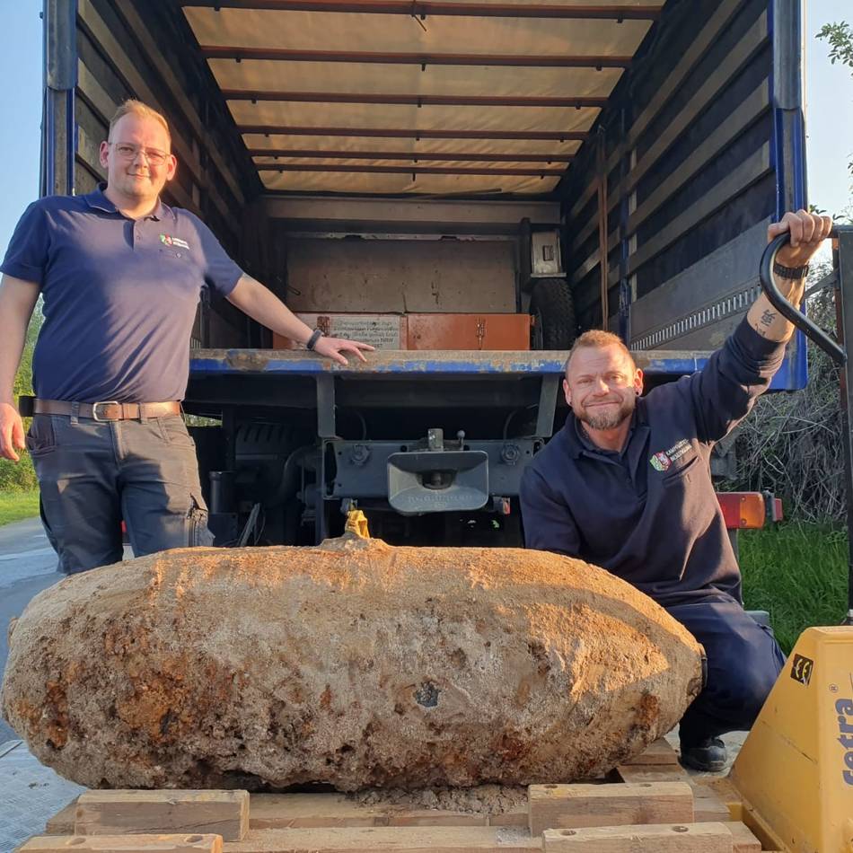 600 Rheinberger betroffen: Großeinsatz nach Bombenfunden lief ohne größere Zwischenfälle