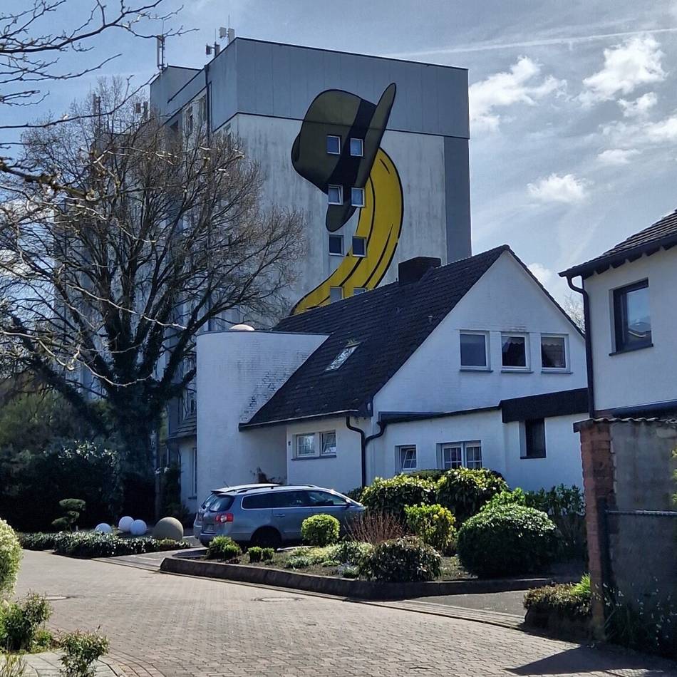 Auf den Spuren von Thomas Baumgärtel: Kunst des „Bananensprayers“ mit dem Fahrrad entdecken