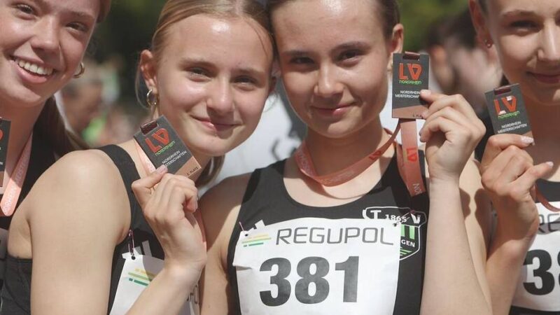 Start der Freiluftsaison: Staffelläuferinnen knacken Deutsche-Meisterschafts-Norm