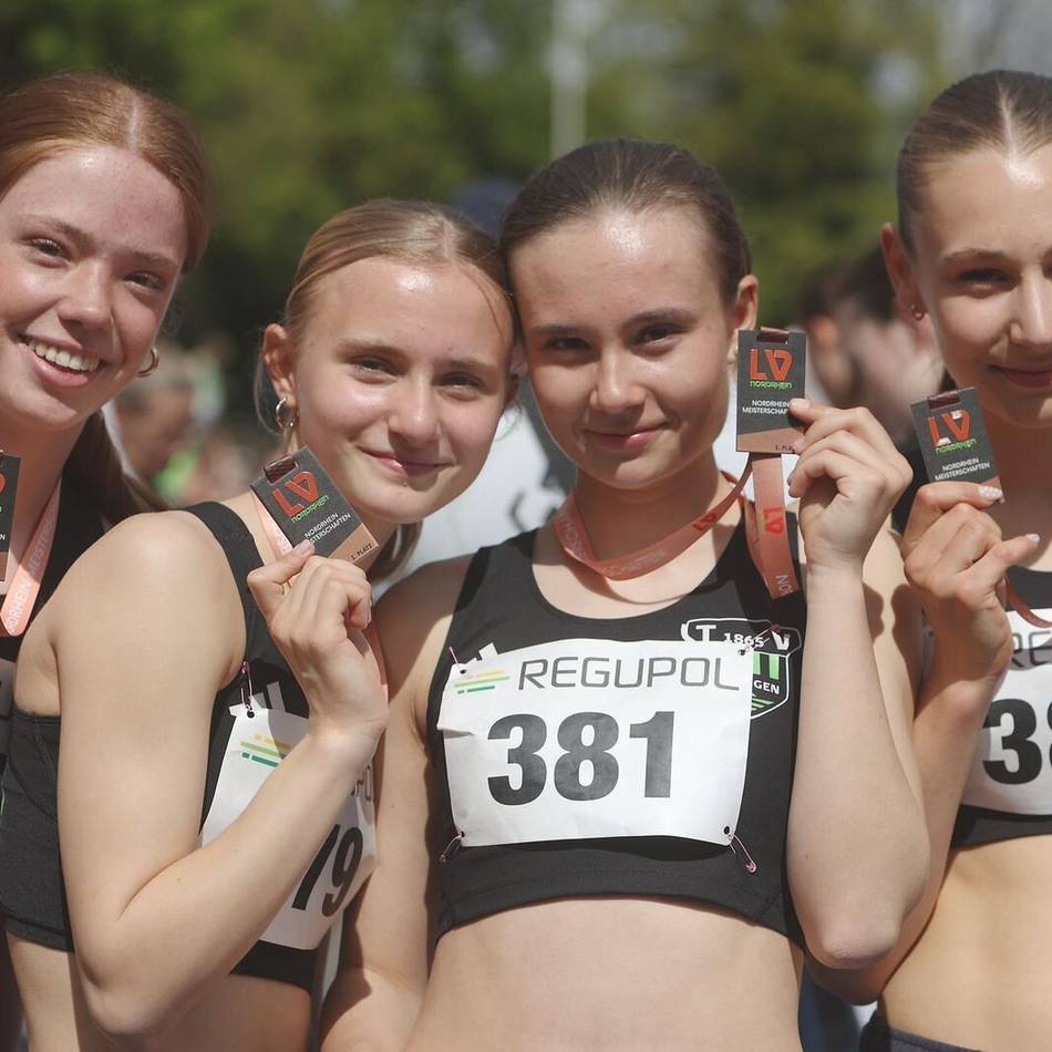 Start der Freiluftsaison: Staffelläuferinnen knacken Deutsche-Meisterschafts-Norm