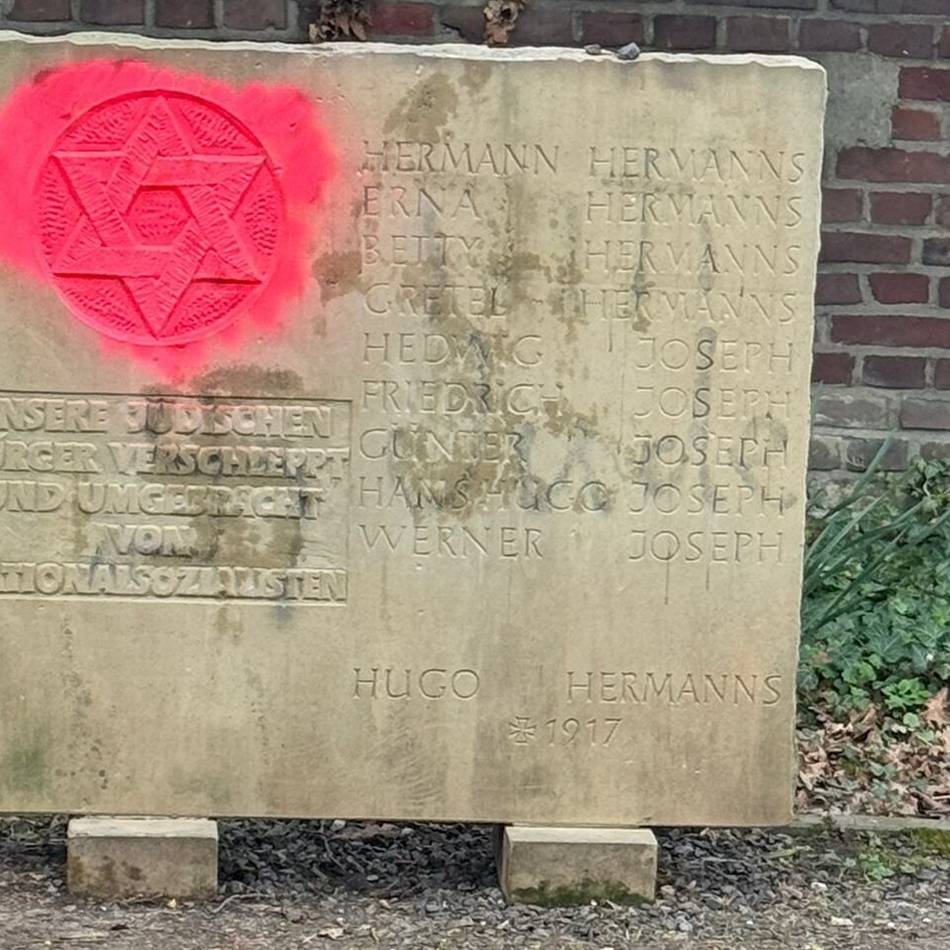 Am Freitag in Mönchengladbach: Mahnwache nach Hakenkreuz-Schmiererei
