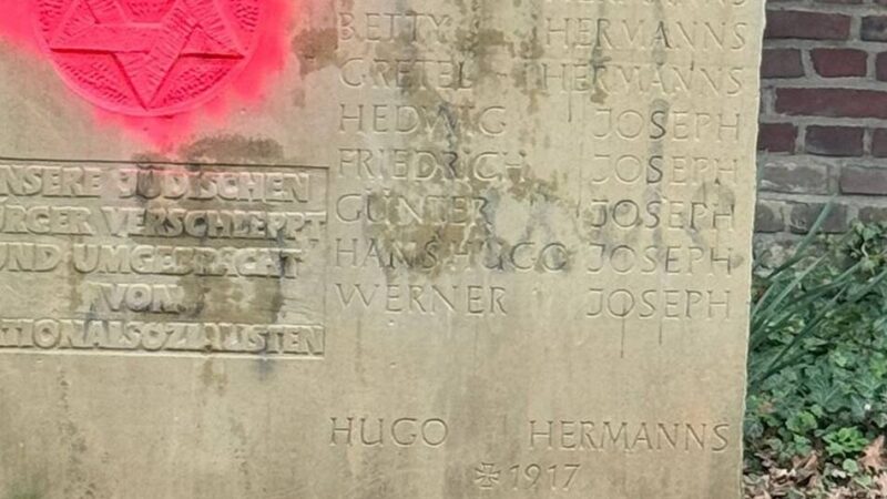 Hakenkreuz in Mönchengladbach entdeckt: „Wir sind alle sehr entsetzt“