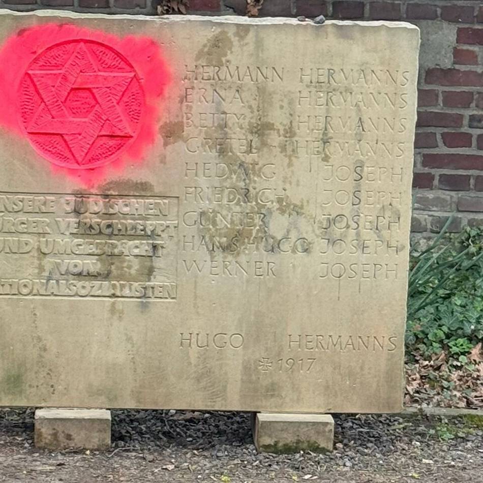 Hakenkreuz in Mönchengladbach entdeckt: „Wir sind alle sehr entsetzt“