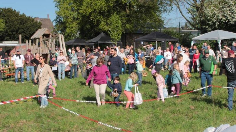 Ostern in Rheinberg: Orsoyer Schützen verstecken 1000 Ostereier für Kinder