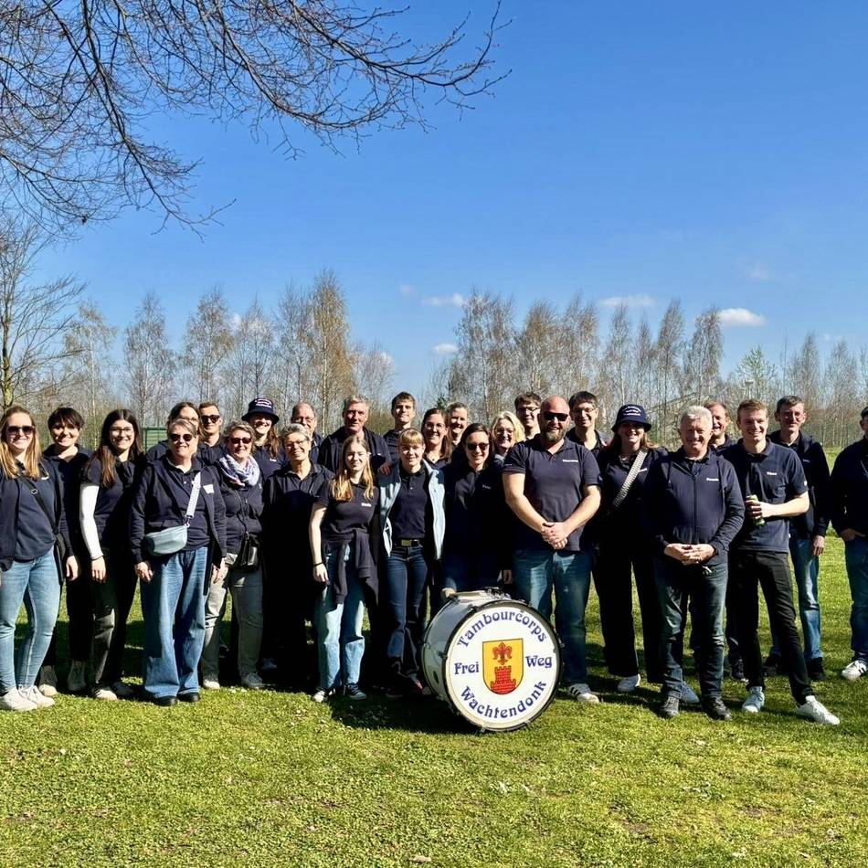 Tambourcorps in Wachtendonk: Überraschungstag für den Ehrentambourmajor