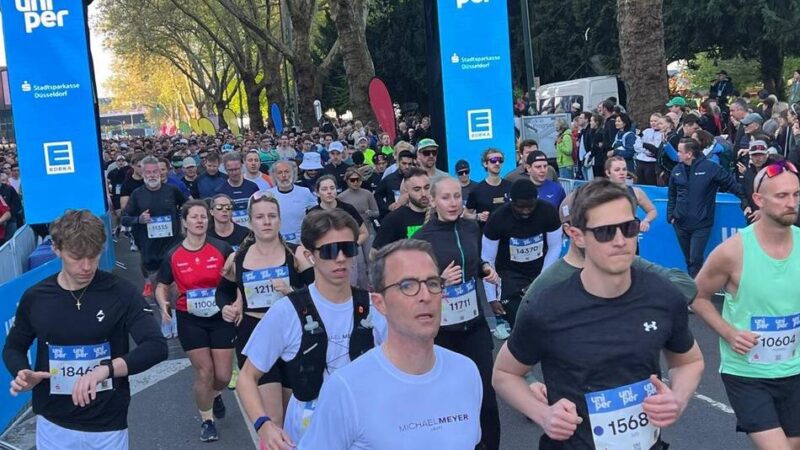 Sportevent in Düsseldorf 2026: Wir zeigen die Videos der Marathon-Läufer im Ziel