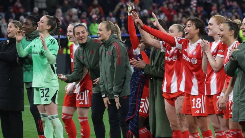 Vereinsrekordkulisse in der Königinnenklasse: Bayern-Fußballerinnen mit „Ausrufezeichen“ in das Champions-League-Halbfinale