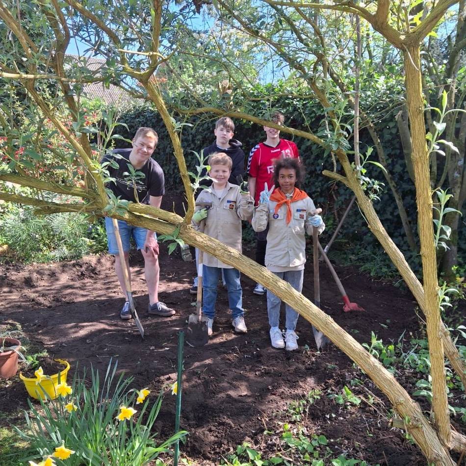 Aktion „Rent a Scout“: Xantener Pfadfinder bieten ihre Hilfe an