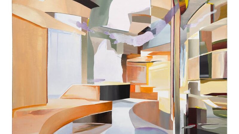 Ausstellung im Düsseldorfer Malkasten: Architektur in der Farbschmelze