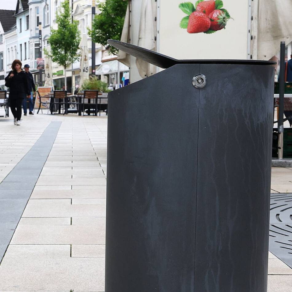 Modelle Frog und Wien: Stadt Willich setzt auf einheitliche Papierkörbe