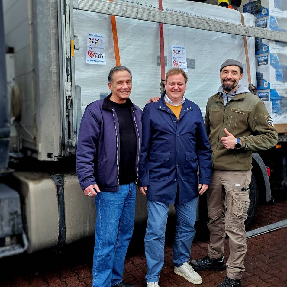 17 Geräte sollen unterstützen: Kinderkliniken in der Ukraine bekommen Hilfe aus Neuss