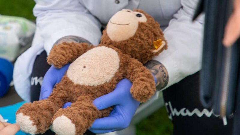 Krankenhaus in Moers: Mit dem verletzten Teddy zum Krankenhaus Bethanien