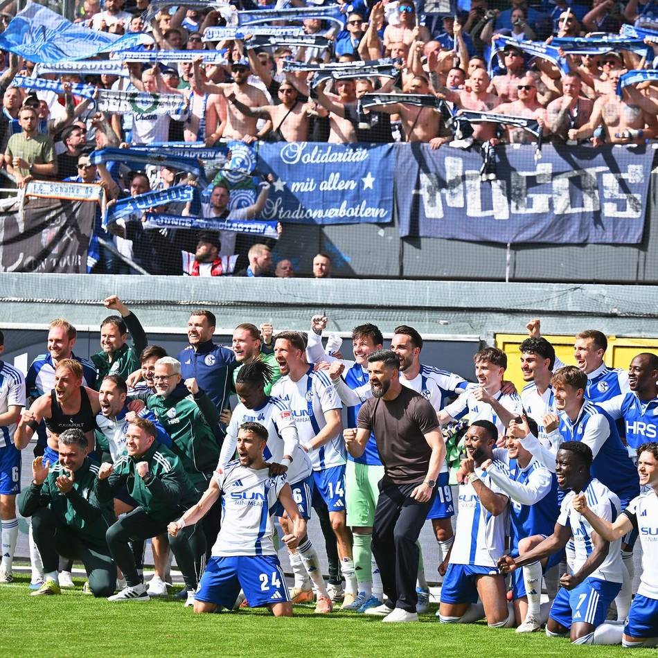 „Müssen gegen Düsseldorf eine Spitzenleistung bringen“: Schalke mit einer Sorge vor möglicher Aufstiegsparty gegen Fortuna
