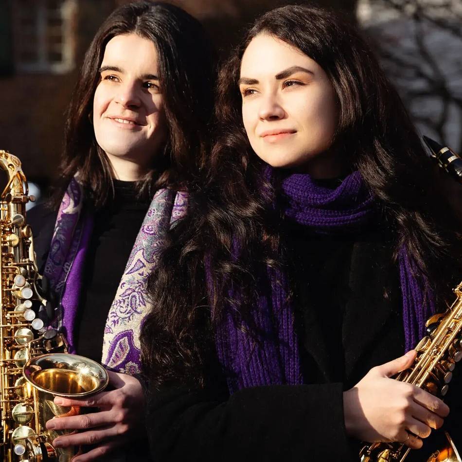 Im Rathausfoyer: Kaffeekonzert mit dem Duo Luminanz 
zum Abschluss der Gocher Konzertreihe 
Saison