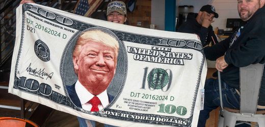 Donald Trump: Porträt des US-Präsidenten könnte demnächst 250-Dollar-Schein zieren