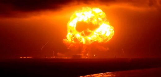 Blue-Origin-Rakete explodiert auf Startrampe in Florida
