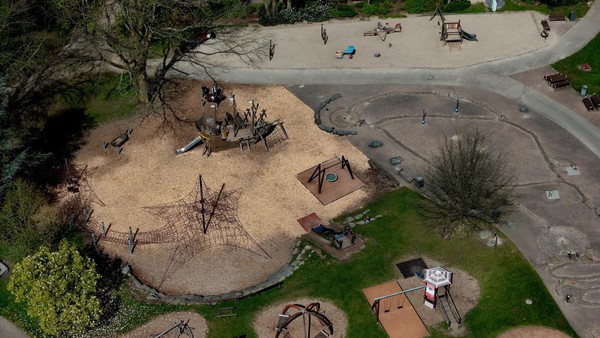 Wasserspielplatz im Herminghauspark öffnet später – defekte Pumpe verzögert Start