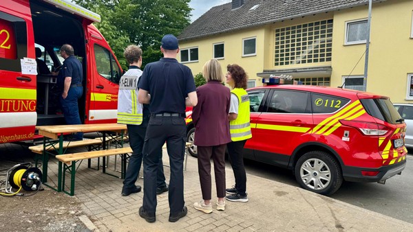 Wegen möglicher Einsturzgefahr: Fünf Häuser in Heiligenhaus vorsorglich geräumt
