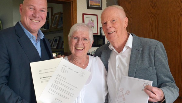 Vom ersten Küsschen zur Diamanthochzeit: Monika und Hans-Werners Krebbers