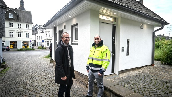 Mal müssen kostet 50 Cent: Velbert hat neue öffentliche Toilette