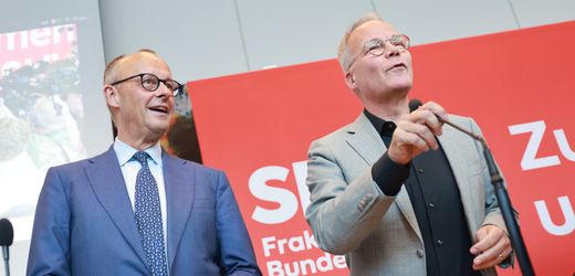 Friedrich Merz in der SPD-Fraktion: Nur an einer Stelle widerspricht der Kanzler