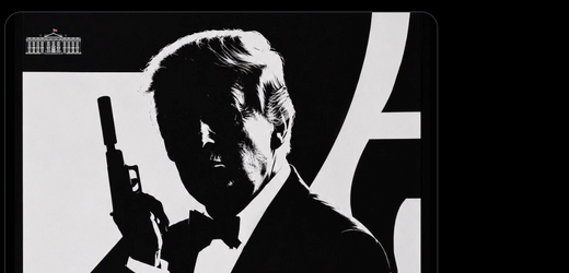 Donald Trump als James Bond: Weißes Haus postet Bild von Agent 00Trump
