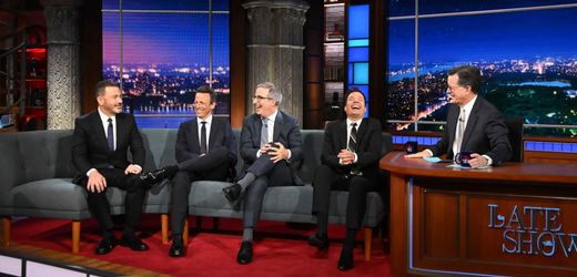 Stephen Colbert, Jimmy Fallon, Jimmy Kimmel, Seth Meyers und John Oliver verspotten Donald Trump