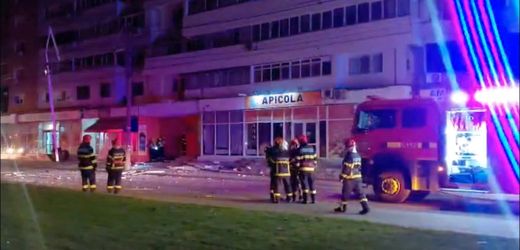 Rumänien: Drohneneinschlag setzt Hochhaus an Grenze zur Ukraine in Brand