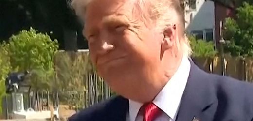 Donald Trump präsentiert Lieblingsbaustelle für neuen Ballsaal: »Fantastisch, man kann hindurchsehen!«