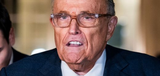 Rudy Giuliani: Früherer Trump-Anwalt in kritischem Zustand im Krankenhaus