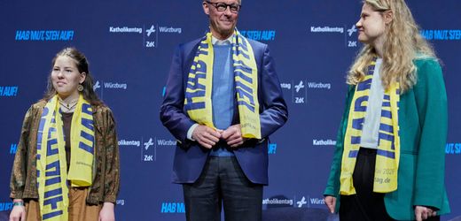 Friedrich Merz spricht auf Katholikentag über USA unter Trump und deutsche Arbeitsmoral