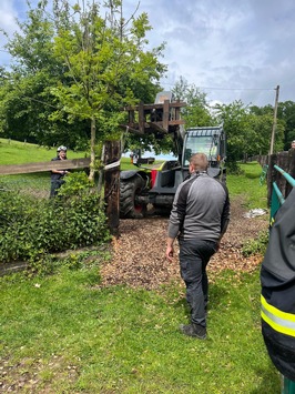 FW-Velbert: Pferd aus misslicher Lage befreit