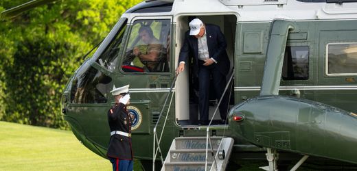 Donald Trump will am Weißen Haus einen Hubschrauberlandeplatz bauen lassen