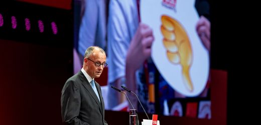 DGB-Kongress: Friedrich Merz hat es schwer bei den Gewerkschaftern