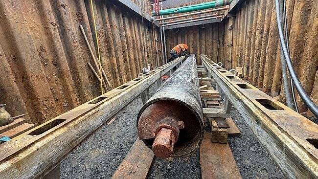 Betuwe-Linie: Schlaues Verfahren unter der Bahn-Trasse