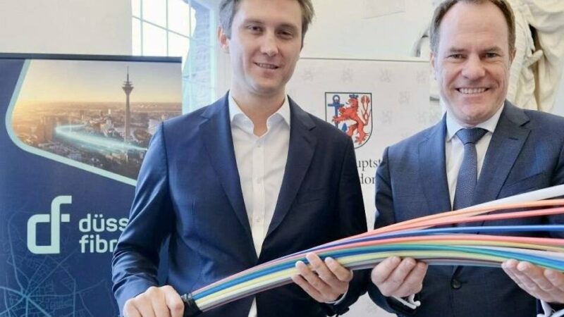 Düsselfibre in Düsseldorf: Glasfaser-Netzbetreiber meldet Insolvenz an – 75.000 Haushalte betroffen