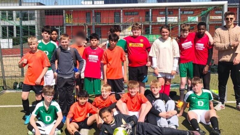 Förderung von Talenten: Xantener Gesamtschüler glänzen bei Straßenfußballturnier